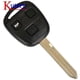 thumbnail image 4 of Remote Key Fob 2/3 BTN 433MHZ 4D70/4C Chip For Toyota Yaris Avensis Corolla P/N: 89071-0D030 With Uncut TOY47 blade, 4 of 5