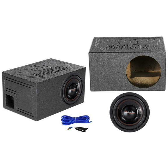 American Bass XD-1022 900 Watt 10" Car Audio Subwoofer Vented Sub Box Enclosure