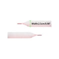 thumbnail image 4 of INSPIRE CHIC Women's 2.5cm Wide Flat Shoelaces Gradient Color Organza Shoe Strings 150cm/59" Blue Pink, 4 of 6
