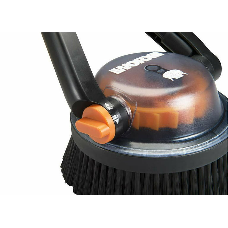 Worx Wa1821 Adjustable Outdoor Power Scrubber (hard Bristles