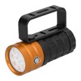 thumbnail image 1 of Diving Torch, Simple Appearance Design Waterproof Torch  For Camping For Photography Orange, 1 of 8