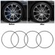 thumbnail image 3 of Tira Protectora de Llanta de Rueda, Instalación Adhesiva Resistente A Arañazos, Aspecto Elegante, Tira Protectora de Llanta, Cubo de Rueda de Coche de 19 Pulgadas, 3 of 7