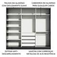thumbnail image 5 of Ropero Closet Madesa Royale 3 Puertas 1 Espejo N/M, 5 of 5