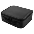 thumbnail image 1 of Maquillaje Bolsa Organizador, Oxford Tela PU Cuero, Negro, 1 Ud., 1 of 1