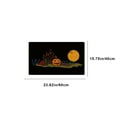 thumbnail image 6 of Vggrvlo Under5 Halloween 24"X16" Kitchen Rugs Mats for Floor Non Slip Extra Thick Chenille Door Mat Machine Washable Bath Mats Halloween Decorations, 6 of 6