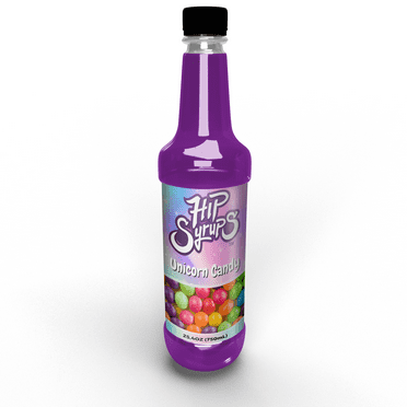 Hip Syrups Unicorn Candy Simple Syrup, 25.4 fl oz