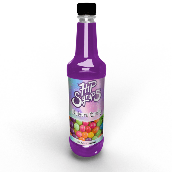 Hip Syrups Unicorn Candy Simple Syrup, 25.4 fl oz
