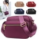 thumbnail image 5 of Bolso bandolera de nailon para mujer, bolso de hombro informal para mujer, color negro, 5 of 5