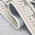 thumbnail image 3 of Tzou Large Vintage Boho Area Rugs 9'x12' for Living Room Nursery Room, Low Pile Medallion Carpet, 3 of 7