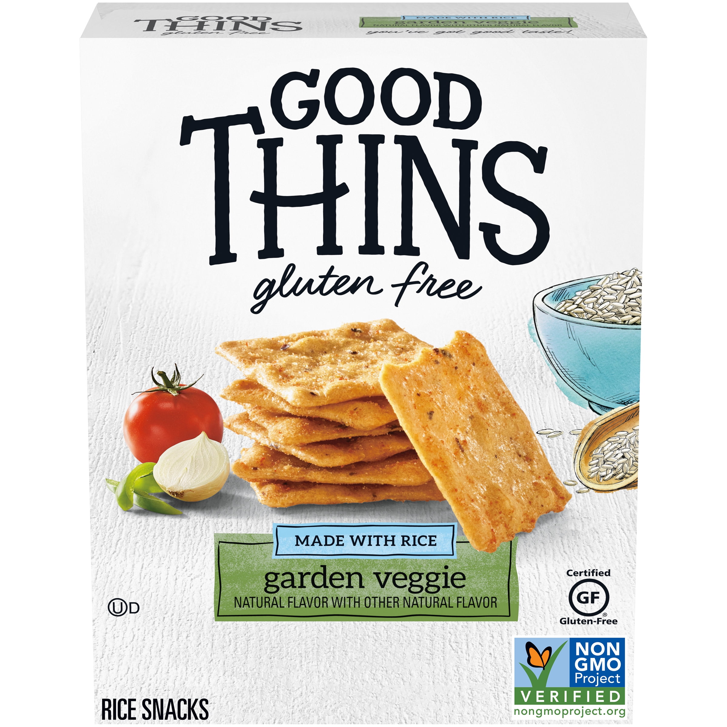 Garden Fresh Goodness: Good Thins Garden Veggie Crackers