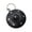 Black, variant on Stylish Spaceship Model Keychain Mini LED Light UFO Keyring Pendant Fashionable Key Chain Accessory for Individuals
