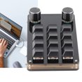 thumbnail image 1 of Red Switch Custom Knob Macro Keyboard Ergonomic USB Mini Keypad for Desktop PC Office Work, 1 of 7