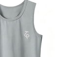 thumbnail image 4 of Cethrio Boys Cotton Tank Tops, Breathable Sleeveless Crew Neck Casual Summer Tops Kids Tees Dark Gray Size 12-13T, 4 of 5