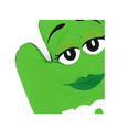 thumbnail image 3 of M&M's World Green Character Oven Mitt New with Tag, 3 of 3