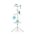 thumbnail image 3 of Better Living 70053 16 x 9 x 36 in. HiRISE Aluminum 3 Standing Shower Caddy, White, 3 of 5