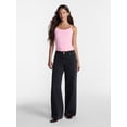 thumbnail image 2 of No Boundaries Ribbed Cami Top, Women's XXS-XXL, 2 of 5