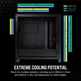 thumbnail image 4 of Funda para PC Corsair 4000D AIRFLOW de vidrio templado Mid-Tower ATX, 4 of 8