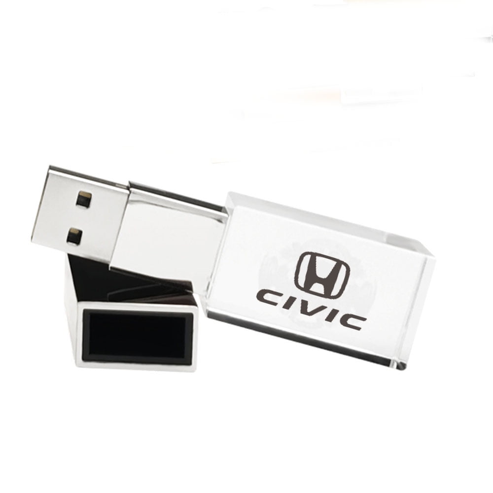 10PACK Transparent luminous crystal USB drive with creative internal carved crystal USB drive (8GB * 10PACK can be customized)