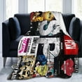 thumbnail image 2 of Blanket Simple Music Plan Band Throw Flannel Blankets Soft Bed Blanket for Couch Sofa Bedroom Home Decor Gift Blankets for All Seasons 40x50, 2 of 6
