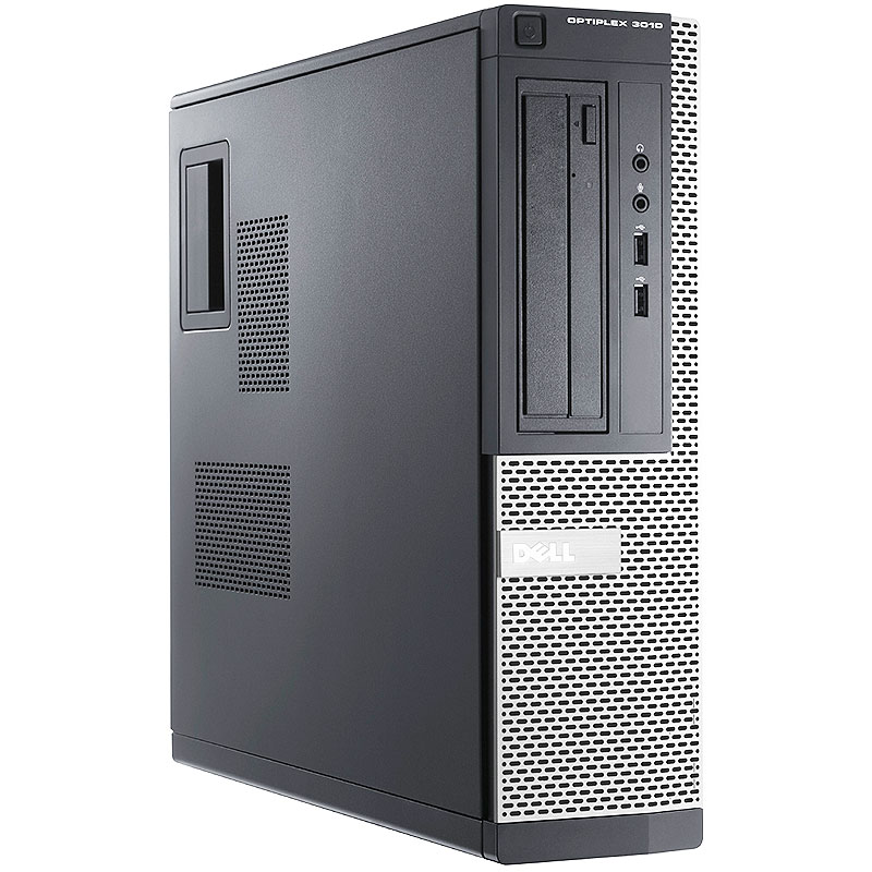 Refurbished Dell Optiplex 3010 3.2GHz QC i5 4GB 250GB DRW Win 10 Pro 64 Desktop Computer B