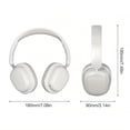 thumbnail image 3 of Portable wireless folding earphones - Equipped with HD microphone for clear vocals - Large-capacity battery with up to 20 hours of battery life - With noise reduction isolation function, 3 of 11