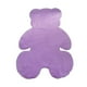 thumbnail image 1 of Alfombra con forma de oso, suave, para sala de estar, porche, balcón Amaranto Pequeño, 1 of 8
