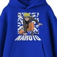 thumbnail image 2 of Youth Boys Naruto Shippuden Anime Cartoon Royal Blue Hoodie - XL, 2 of 3