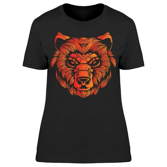 Bear Decorative Animal T-Shirt Women -Image by Shutterstock, Female 3X-Large
