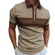 thumbnail image 1 of Camisetas con Cuello en V Hombres de Moda Impresa de Manga Corta, Camiseta Casual con Cuello en V para la Primavera Y el Uso Diario, 1 of 3