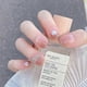 thumbnail image 4 of 24pcs Cute Strawberry Nail Patch Sweet Style Removable Short Paragraph Manicure Save Time False, 4 of 4