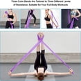 thumbnail image 5 of HZKAICUN Resistance Band Sets,Upgrade 2000mm Stretching Exercise Fitness Band None Smell Elastic Bands Yoga Gym Body Exercising Straps, 5 of 9