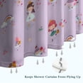 thumbnail image 6 of Pastel Princess Castle Pattern Shower Curtain 84"x72" ,Bathroom Decorative Shower Curtains Set with 12 Hooks,Modern Waterproof Washable Shower Curtain, 6 of 6