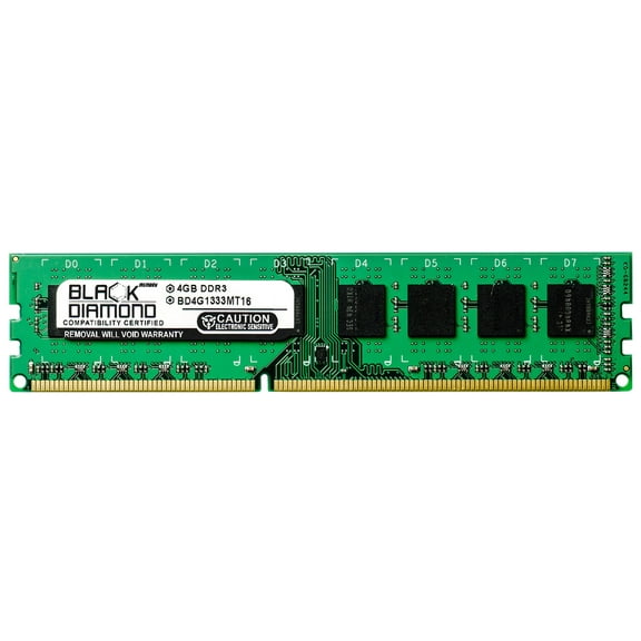 4GB RAM Memory for Compaq CQ Series CQ5700Y 240pin PC3-10600 DDR3 DIMM 1333MHz Black Diamond Memory Module Upgrade