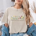 thumbnail image 4 of Jollimate Grow Positive Thought Shirt, Wildflower Floral Graphic Tee, Mental Health & Positivity Gift for Women, 4 of 6
