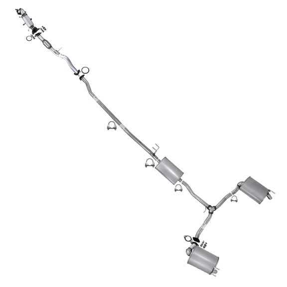 Northeastern Exhaust EPA Catalytic Pipes, Center Muffler, Y-Pipe & Muffler Kit Fits 2017–2019 Honda CR-V 1.5L – Direct Fit
