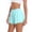 *Sky Blue, variant on ClodeEU Women's 2-in-1 Flowy Athletic Shorts,High Waist Quick Dry Running Shorts with Built-in Liner Navy,Women's Plus L