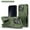 Green, variant on TYJKeJi Case with Holder Stander Kickstand Drop Resistant Shockproof Case For iPhone 16 Pro (6.3inch)