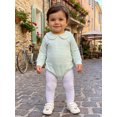 thumbnail image 6 of Cenuakty Baby Boys Girls Romper Sleeveless Doll Collar Stripes Print Bodysuit Newborn Playsuit, 6 of 7