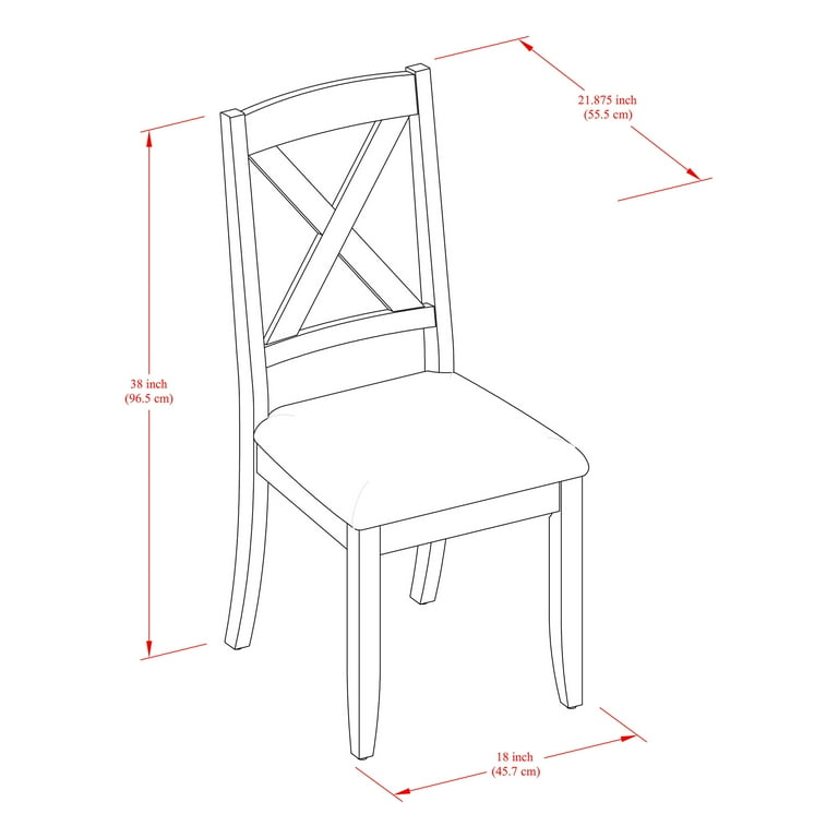 Better Homes Gardens Maddox Crossing Dining Chair Set of 2