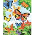 thumbnail image 1 of Royal & Langnickel Color Pencil By Number Kit 8.75"X11.75"-Bright Butterflies - CPBNK-2, 1 of 3