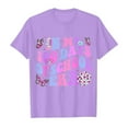 thumbnail image 3 of WOYY 100 Days of School Shirt for Kids Girls Child Short Sleeved T-Shirt Soft Graphic Tee, 3 of 3