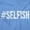 Carolina Blue, variant on Hashtag Selfish Love Myself Quote Women's Plus Size Graphic Tee Brisco Brands 2X