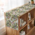thumbnail image 6 of Table Runners 72 Inches Long Dress Scarves, Sage Green Botanical Farmhouse Kitchen/Dining Table Runner, Coffee Tablerunners, Spring Floral Summer Botanical Vintage 18x72 Inch, 6 of 9