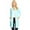 Aqua, variant on Moa Collection Women's Classic Open Front Long Sleeve Cardigan with Side Pockets