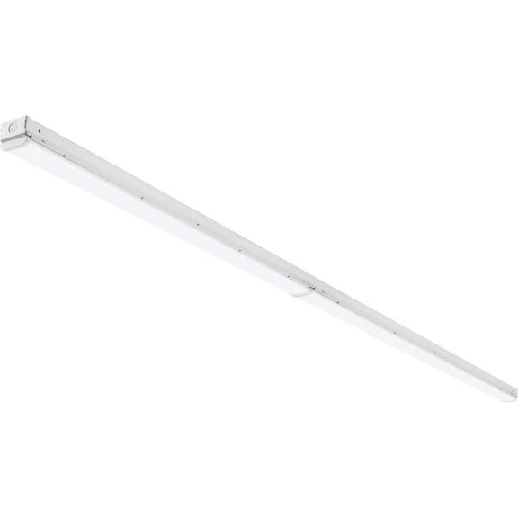 MNSS 8 ft. 220-Watt Equivalent Integrated LED White Strip Light Fixture 4000K High Output