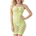 thumbnail image 1 of Lencería encantadora para mujer, diseño de rejilla, mono transpirable, mono erótico, verde Noticed XX000035-04, 1 of 7