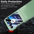 thumbnail image 4 of for Motorola Razr+ 2023 Case with Integrated Glass Screen Protector, Slim Matte Hard PC Back Case Scratch-Resistant Full Coverage Phone Case for Motorola Razr Plus 2023 - Mint Green, 4 of 12