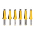 thumbnail image 1 of Yonico Guitar Finger Board Radiusing Router Bit Set 6 Bit 1/2-Inch Shank 13601, 1 of 4