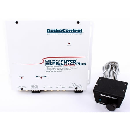 AudioControl EPICENTER Plus White Bass Restoration Processor W/ (Best Home Theater Processor)