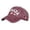 Wine, variant on OOOUM Washed Vintage Dad Hat For Men Women Canada Embroidery Adjustable Strap Baseball Cap Outdoor Casual Retro Style Sun Hat Black